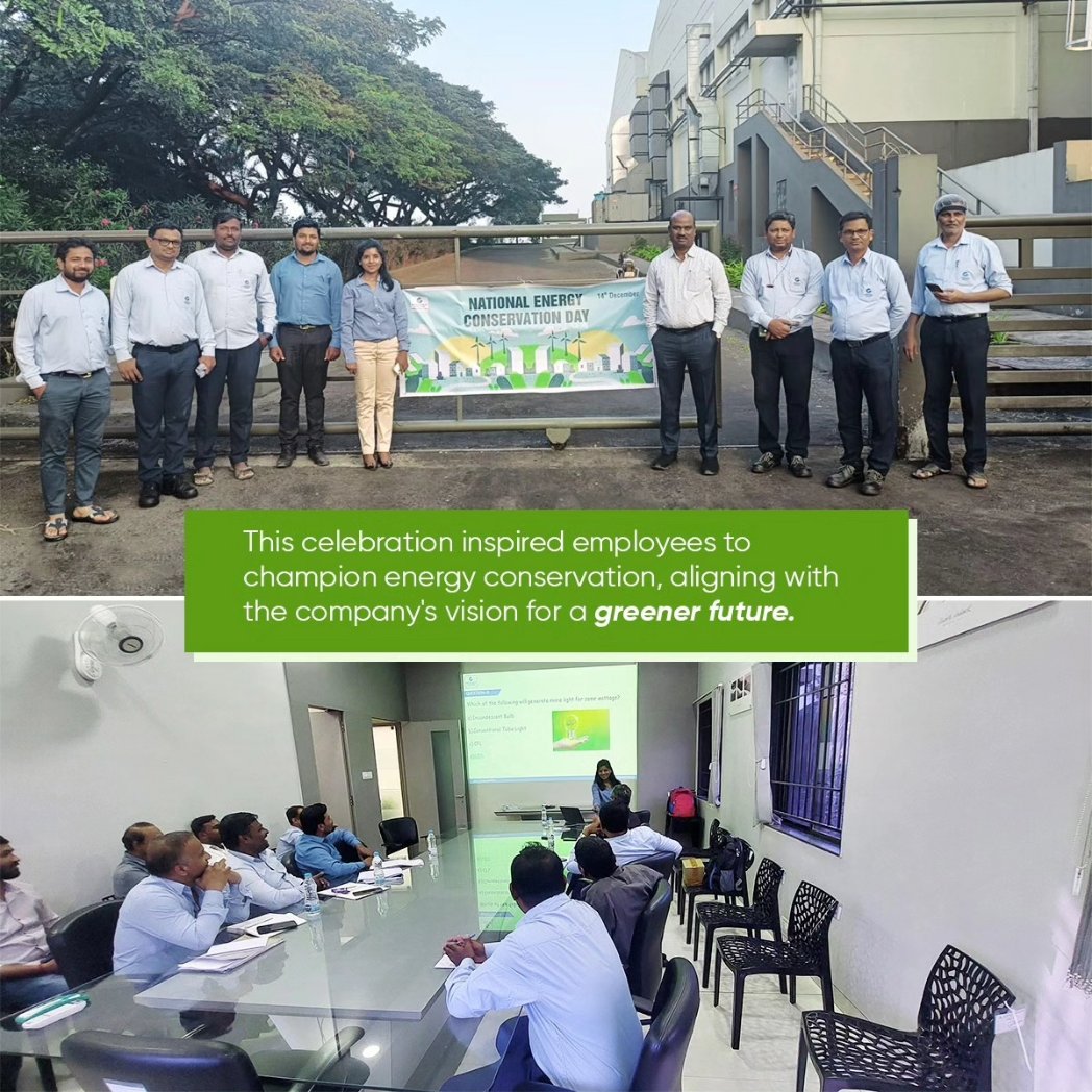 ghodawatconsumr's tweet photo. Empowering our workforce to shine bright like the energy-saving stars they are!
Ghodawat Consumer Ltd. celebrated National Energy Conservation Day with an electrifying blend of knowledge and fun.
#NationalEnergyConservationDay
#GCL #SGG #OneSGG https://t.co/01XHYNPJBo