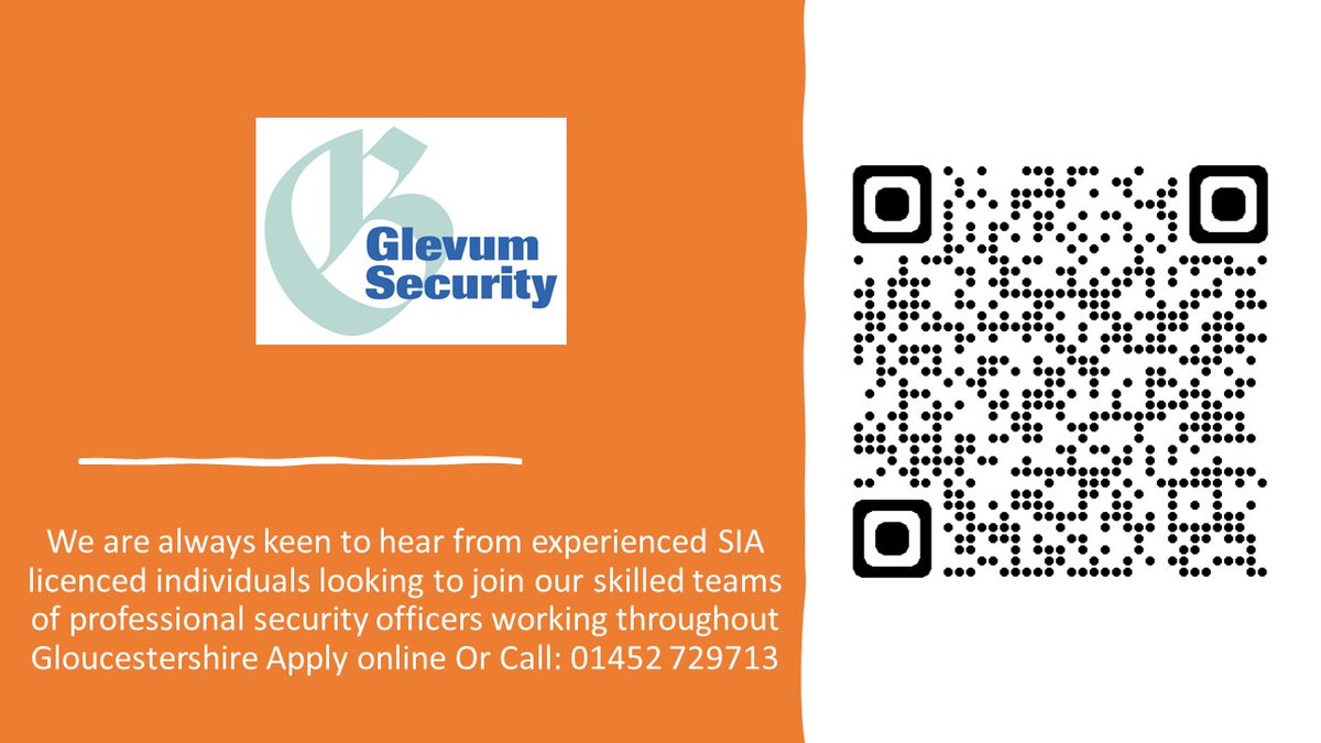 Derek Martin (@derekgta) on Twitter photo <a href="/GlevumSecurity/">Glevum Security</a> #gloucestershire will be starting the New Year 2024 as we ended 2023 by searching/recruiting professional <a href="/SIAuk/">Security Industry Authority</a> Licensed #Security #GLOSJOBS #jobseekers to add to our excellent teams of MPO`s, Controllers, CCTV Officers & Security Officers. #JobFairs Feb 2024 <a href="/GlevumSecurity/">Glevum Security</a> #gloucestershire will be starting the New Year 2024 as we ended 2023 by searching/recruiting professional <a href="/SIAuk/">Security Industry Authority</a> Licensed #Security #GLOSJOBS #jobseekers to add to our excellent teams of MPO`s, Controllers, CCTV Officers & Security Officers. #JobFairs Feb 2024