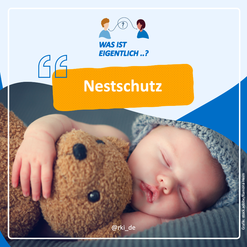 rki_de's tweet photo. In der Schwangerschaft werden mütterliche #Antikörper auf das Baby übertragen. Dadurch wird das #Immunsystem des Kindes gestärkt.

In unserer Reihe #WasIstEigentlich erklären wir, was #Nestschutz bedeutet, wie er funktioniert und wie lange er anhält.