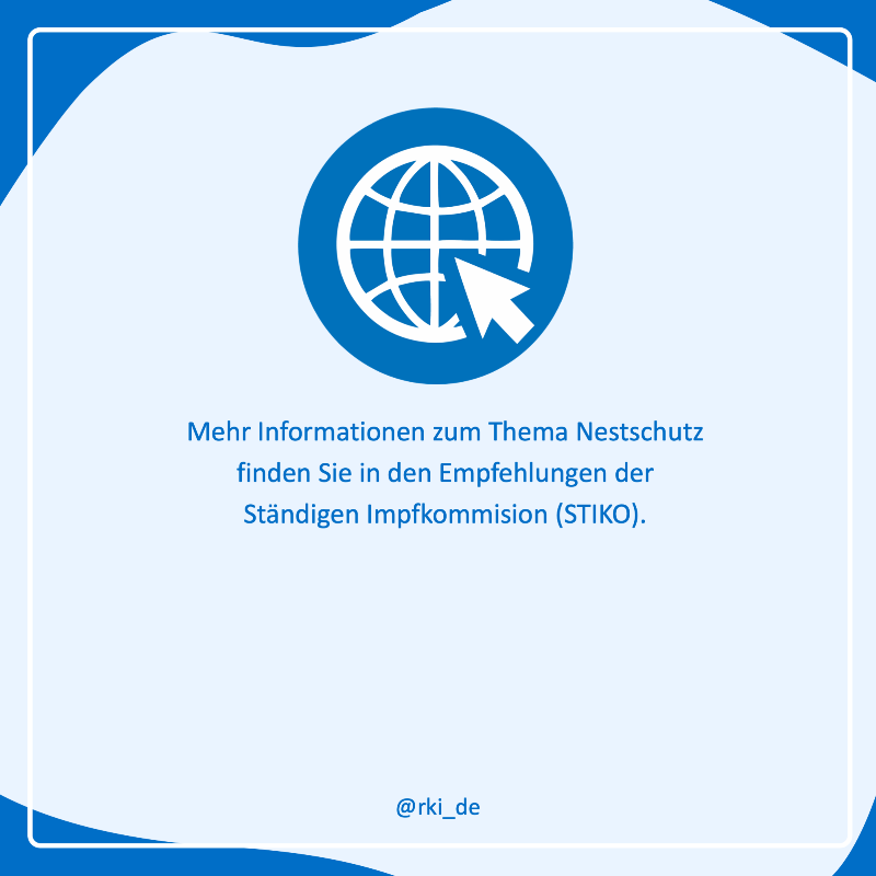 rki_de's tweet photo. In der Schwangerschaft werden mütterliche #Antikörper auf das Baby übertragen. Dadurch wird das #Immunsystem des Kindes gestärkt.

In unserer Reihe #WasIstEigentlich erklären wir, was #Nestschutz bedeutet, wie er funktioniert und wie lange er anhält.