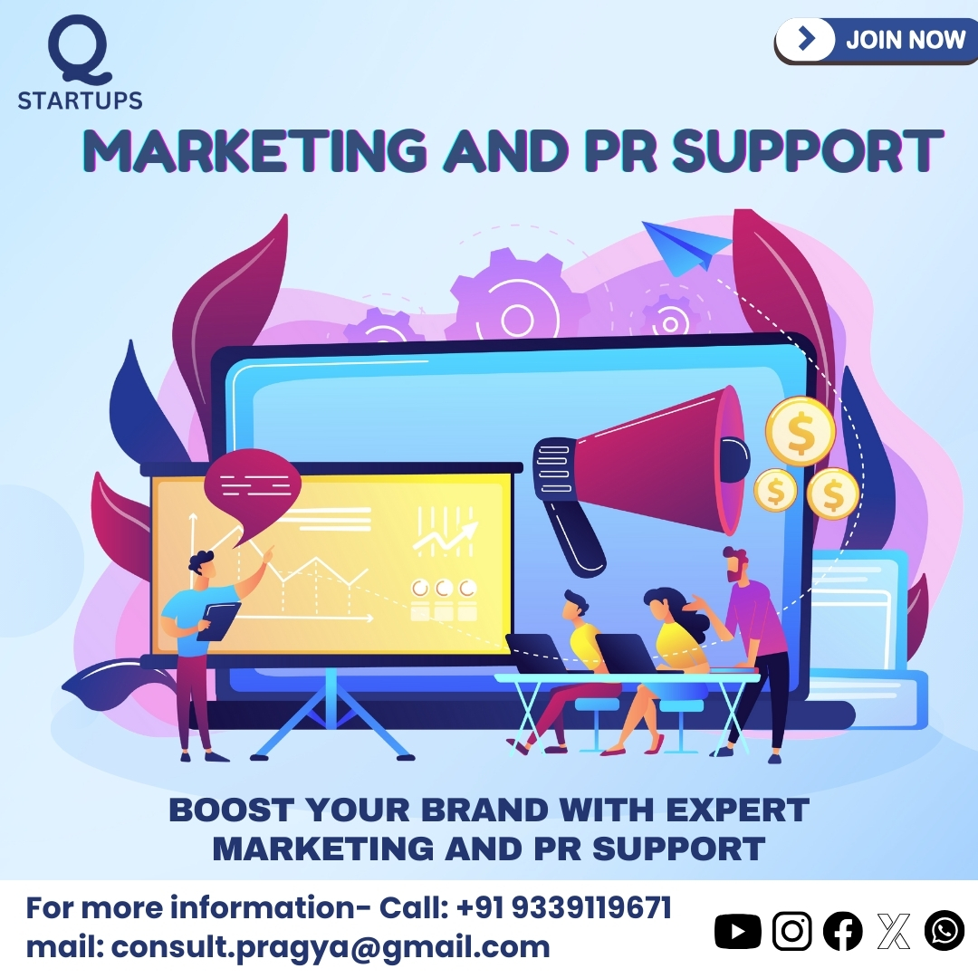 QStartupsIndia's tweet photo. 🚀 𝐑𝐞𝐚𝐝𝐲 𝐭𝐨 𝐒𝐨𝐚𝐫 𝐰𝐢𝐭𝐡 𝐐𝐒𝐭𝐚𝐫𝐭𝐮𝐩𝐬!

🌐Explore our diverse services, including the key to success: 𝐌𝐚𝐫𝐤𝐞𝐭𝐢𝐧𝐠 𝐚𝐧𝐝 𝐏𝐑 𝐒𝐮𝐩𝐩𝐨𝐫𝐭.

#QStartups #EntrepreneurialJourney #EducateInnovateThrive #QStartups #CoWorkingRevolution #InnovationHub https://t.co/AlLbdgUGEc