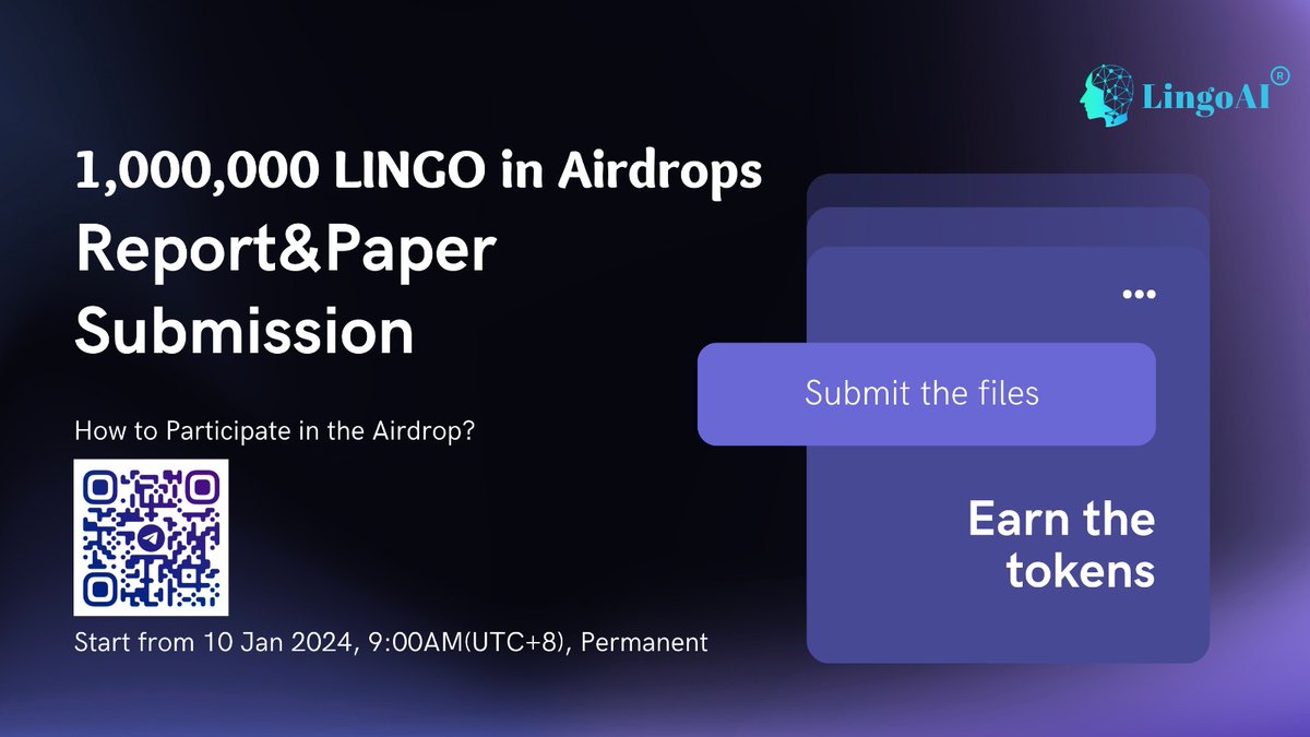 LingoAI_io's tweet photo. 📢 We're thrilled to unveil our new content delivery & task submission system using Google Drive! 📁🌐
Join us at https://t.co/mxx0wScI9X to learn more & get a chance to win Lingo tokens! 🎉🔗
#LingoAI #AirdropAlert #BlockchainGiveaway #TokenAirdrop #CryptoGiveaway #EarnCrypto https://t.co/oi7PYrm0sE