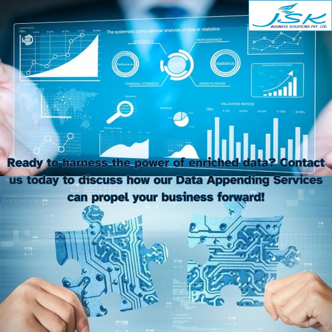 📊 Elevate Your Business Insights and unlock the full potential of your data with cutting-edge with Our Data Appending Services! 🌐✨🚀#DataAppending #DataEnrichment #DataQuality #DataCleansing #DataIntegration #CustomerData #DataAccuracy #B2BData
