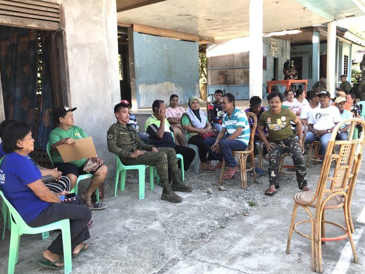 63RD CMO COMPANY CONDUCTS INFORMATION AWARENESS IN BRGY. KANIPAAN, PALIMBANG, SULTAN KUDARAT
