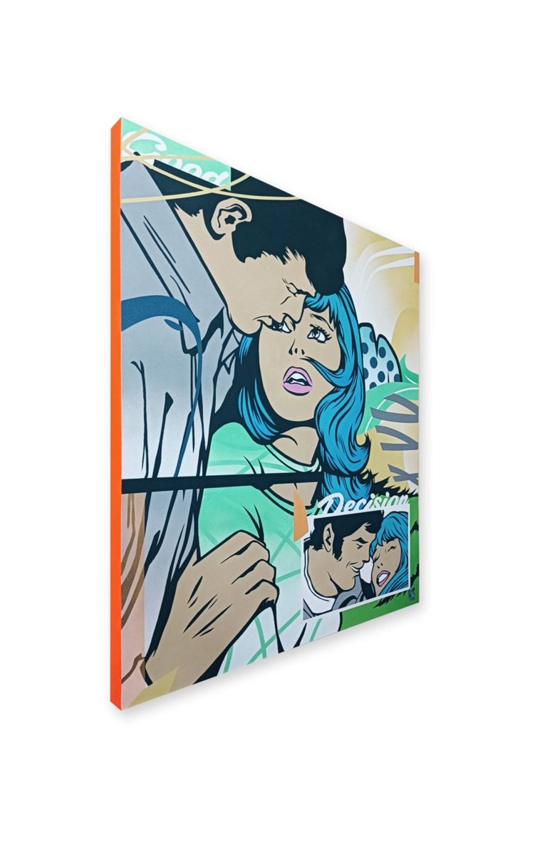 GM✨

"Good Decision"
120x100 cm | 2022
Spray paint on canvas