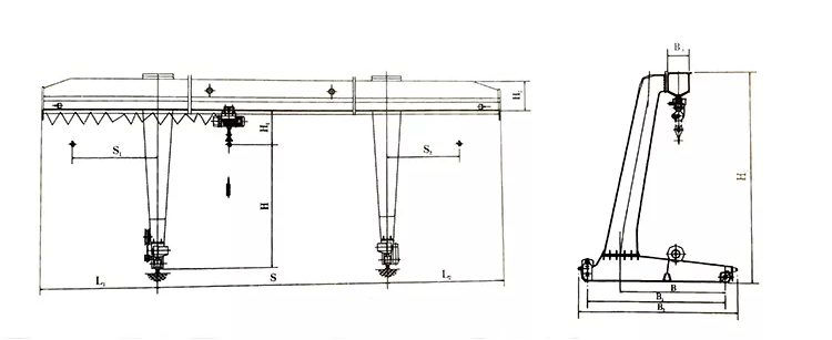 KEcrane's tweet photo. L Type Electric Hoist Gantry Crane

Capacity: 5~10t
Span: 16~28m
Lifting Height: 6m, 9m, 12m etc
Working Class: A3-A5

L Type electric hoist gantry crane match with CD1/ MD1, HC type Electric Wire rope hoist, to lifting and transporting the heavy materials, mainly use indoors an https://t.co/XJGYpFipEK