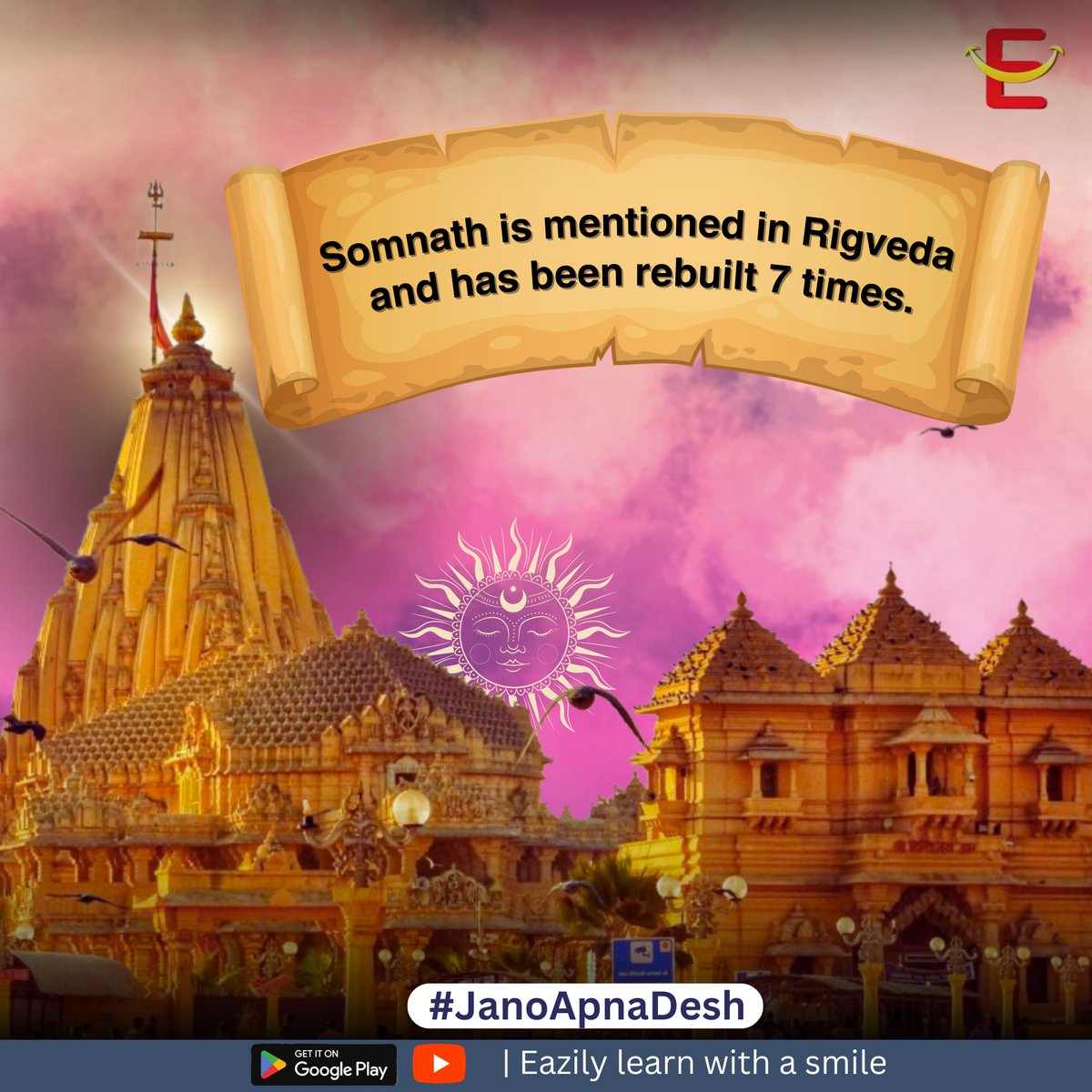 Eazily_learn's tweet photo. #Janoapnadesh #LakshadweepTourism #maldivesboycott   
Post 1: Somnath

Embark on a journey of discovery as we introduce our new series, "Jano Apna Desh."   

link for our introduction video: https://t.co/9mz8kusn0e 

#DiscoverIndia #ProudIndian #ExploreWithUs #IncredibleIndia https://t.co/tao3ijMMqv