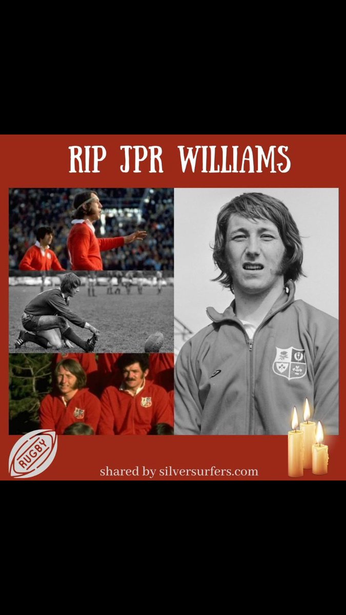 Such sad news to wake up to. #JPRWilliams  #Legend . #RIPJPR