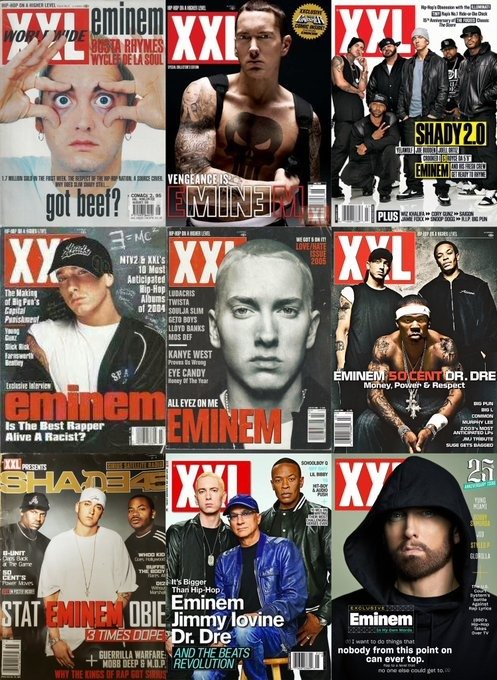 Eminem XXL magazine