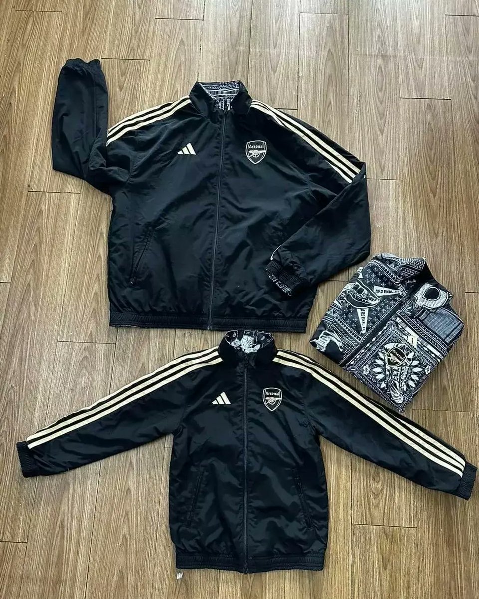 muchiri_zack's tweet photo. The Arsenal 23/24 Ian Wright Reversible Anthem Jacket With A Classic Look On The Outside and An Outstanding Vintage Look On The Inside Available. https://t.co/fvqHorb2f2