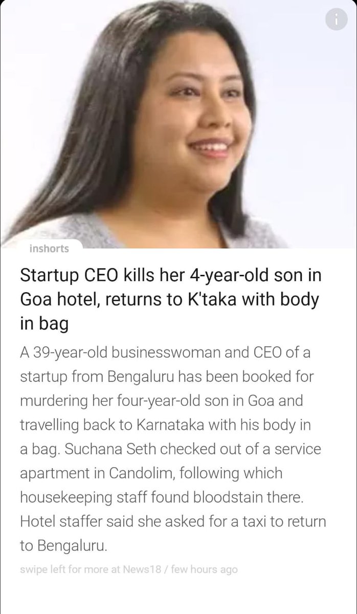 She killed her own son to deprive the father of the child

She's an educated, highly learned woman 

While she ended up resorting to murder, there are thousands of cases where mothers are brainwashing kids against their own father & killing that bond!

#parentalalienation