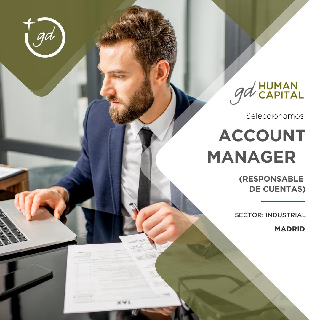 🔎#Headhunting | Buscamos un/a ACCOUNT MANAGER del sector industrial.

Para reforzar el equipo comercial de multinacional alemana fabricante y distribuidor de válvulas para servicios criogénicos y de seguridad.

Para más información e inscripciones ⏩ zurl.co/hWcN