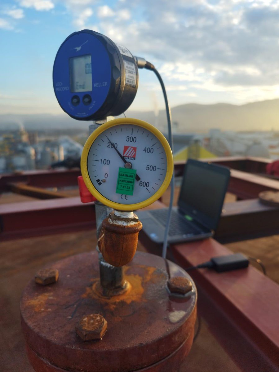 TGE_Gas's tweet photo. 👉 We are proud to share the good news that the hydro- and pneumatic test of our 15,000 MT full containment Ammonia Storage Tank has been completed successfully in Samsun, Turkiye, by the end of December!

#ammonia #terminal #tank #energytransition #contractor #epc #project https://t.co/HNUmCSukrB