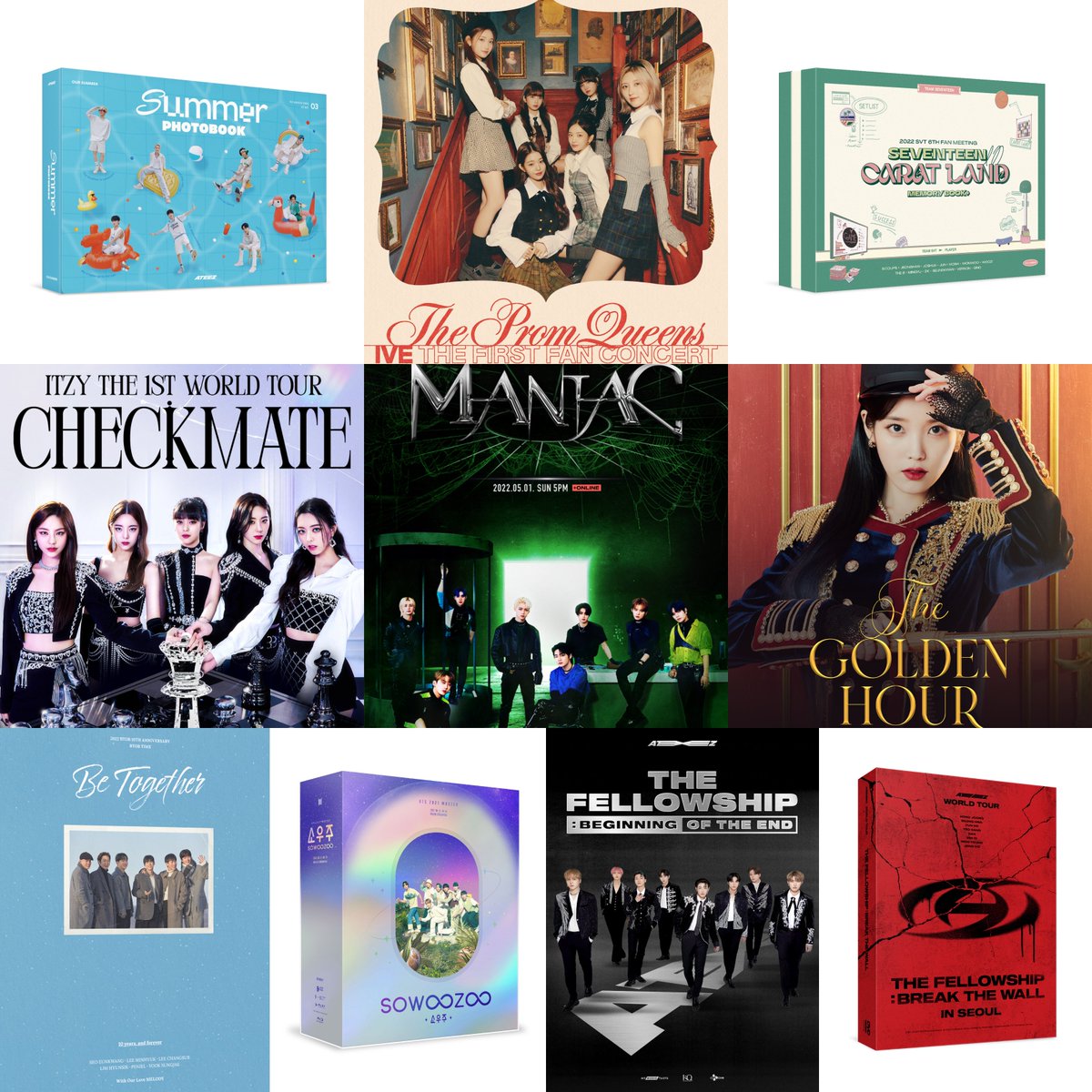 YesAsia_Yumcha's tweet photo. Here are YesAsia's Best-Selling Korean Music releases of 2023!
See full sales ranking chart: https://t.co/CHvbhT8WGJ
#Kpop #SHINee #Twice #EXO #Key #RedVelvet #MAMAMOO #StrayKids #ATEEZ #Taemin #Onew #ITZY #IU #BTOB #Seventeen #IVE #BTS https://t.co/b2Ick7TWGA