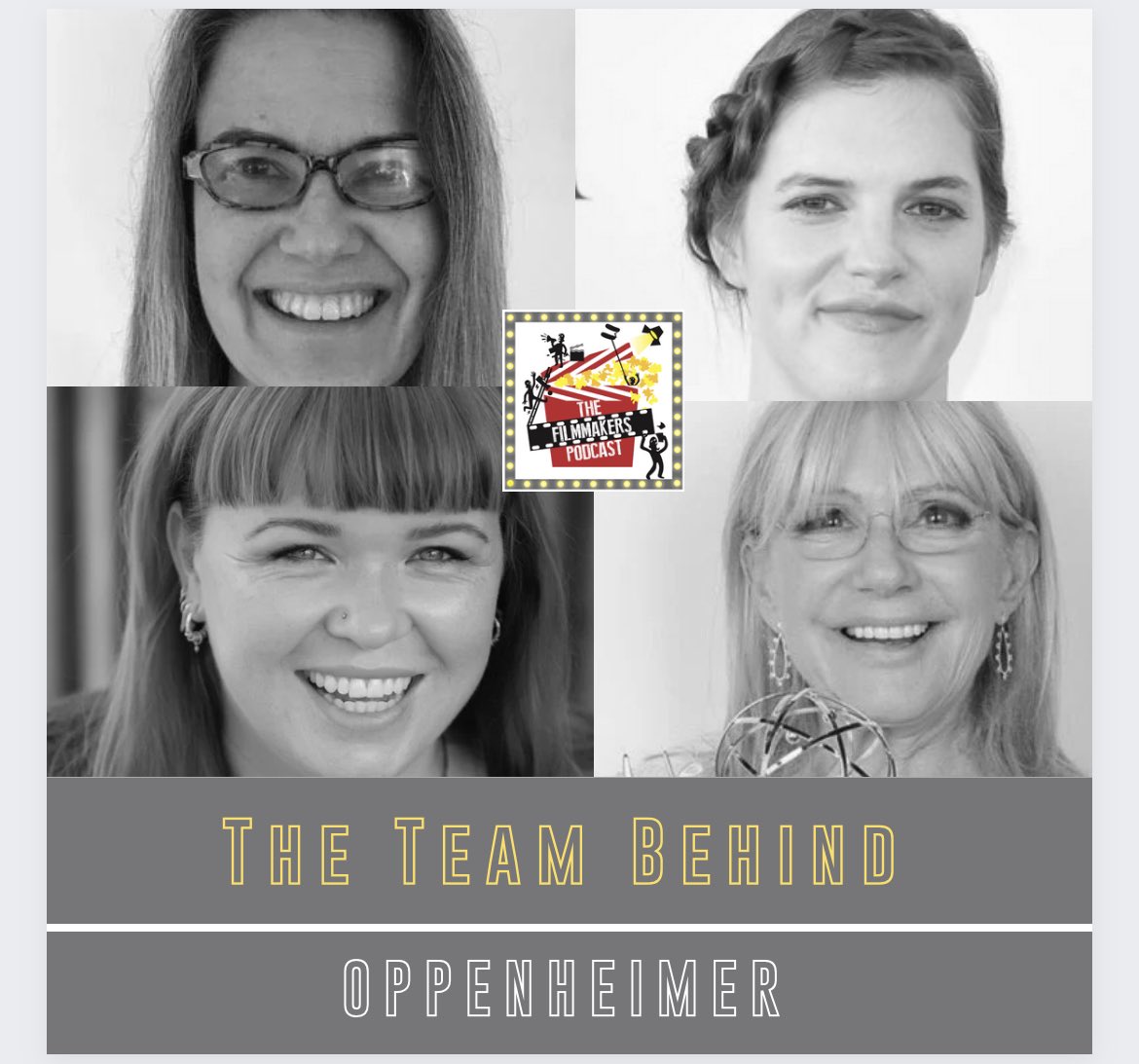 filmmakerspod's tweet image. For the late nighters and early morning filmmakers our latest episode is LIVE!

AND it’s with the #makeupdesigner  #hairdesigner #editor #costumedesigner team behind Christopher Nolan’s #OPPENHEIMER 

Ears pod.fo/e/2116ff

#filmmakers #nolan #GoldenGlobes #bafta