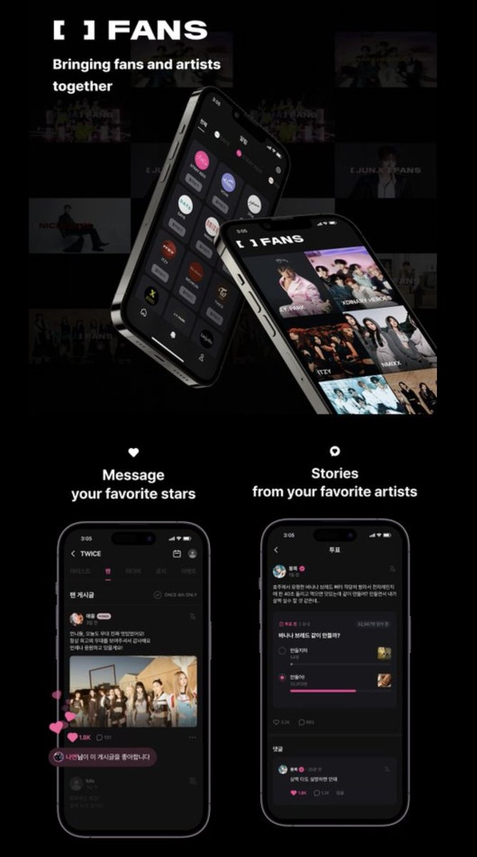 skzsfans's tweet photo. JYP FANS will reopen as a beta app on January 13, 2024! Stray Kids’s community will open the same day at 5pm KST! It seems like the app will be free — apart from membership only content (4th gen STAY recruitment has yet to be announced). 

Features: 
• community (membership only?)
• artist posts/polls
• calendar with artists’ schedules 
• membership only content 
• broadcasts/events
• in-app translator