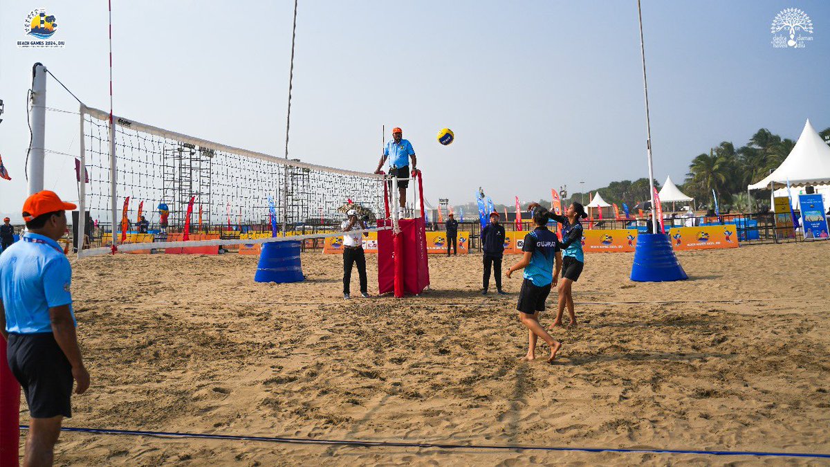 dnhddtourism's tweet photo. Day 4 brings the thunder with Beach Boxing as the star event in Beach Games 2024! 🥊🏖️ Brace yourselves for a knockout performance! #BeachGames2024 #ThrilloftheRing https://t.co/4gZrmcU3F2