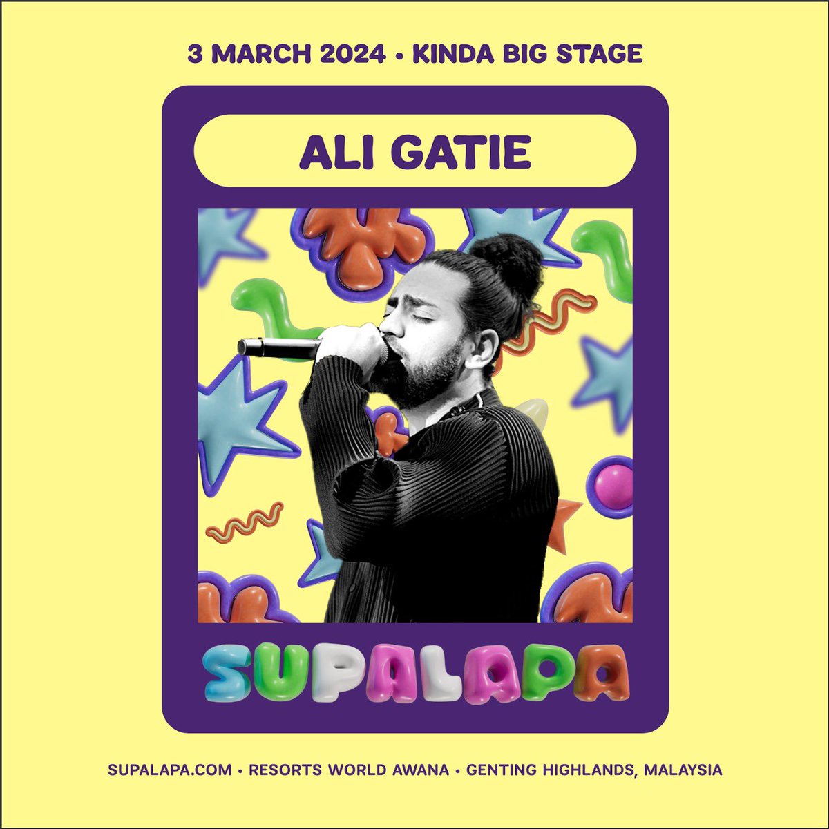 This one’s for the real listeners 🫶 what if we told you <a href="/aligatie/">Ali Gatie</a> is back and he’s gonna bring back all those feelings he made you feel 4 years ago

#SUPALAPA #SUPALAPA2024 #SUPALAPAFestival #ThatsVerySUPALAPA #RWASUPALAPA  #ResortWorldAwana #DiscoverResortsWorldAwana