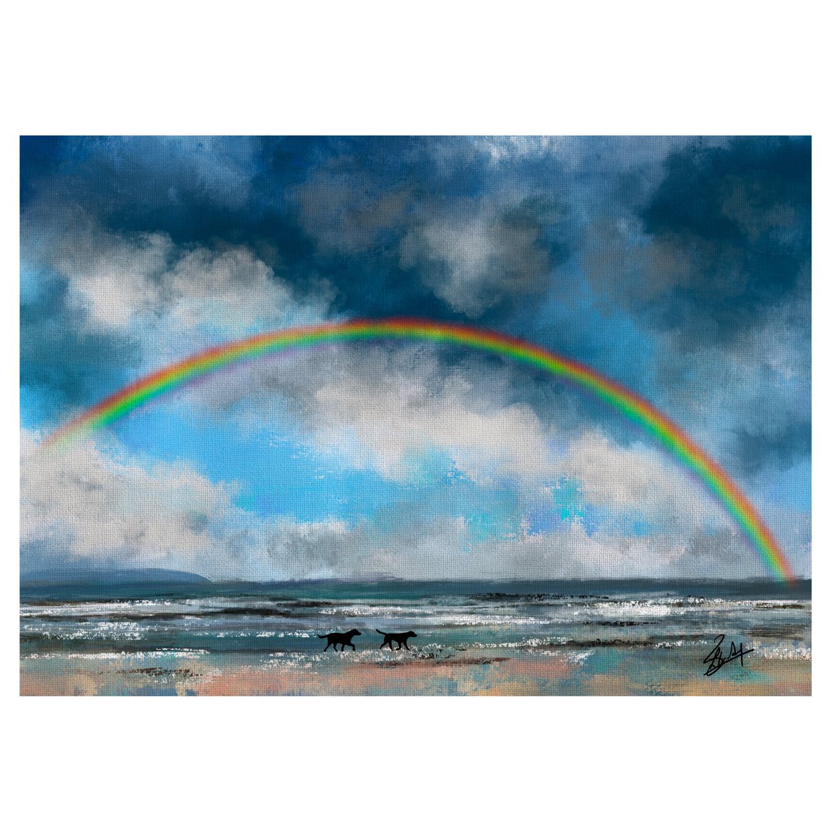 Paws for thought 🌊🌈🐾

As always available from Etsy
artbyloisbrady.etsy.com/listing/163852…
instagram.com/artbyloisbrady