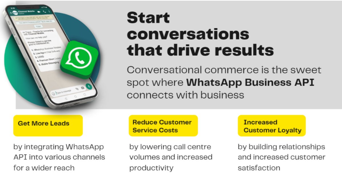 ChannelMobileSA's tweet photo. Read more about how your business can use WhatsApp Business API to reduce customer churn: https://t.co/dRTUTxYdHJ https://t.co/BywvUyK7Go