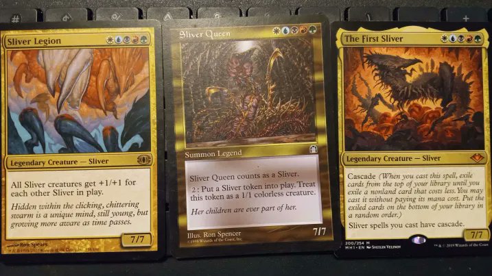 frostbite7890's tweet photo. I was asked what my favorite magic deck was recently, the swarm hungers. https://t.co/2JZ3lGQ3ZU