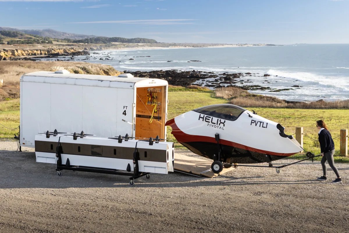 CapitalRoad_'s tweet photo. Pivotal inicia las ventas en EE. UU. de un avión eléctrico ligero personal Helix

Pivotal inició las ventas en línea en 2024 para Helix, un avión personal eléctrico liviano que no requiere una licencia de piloto para volar.