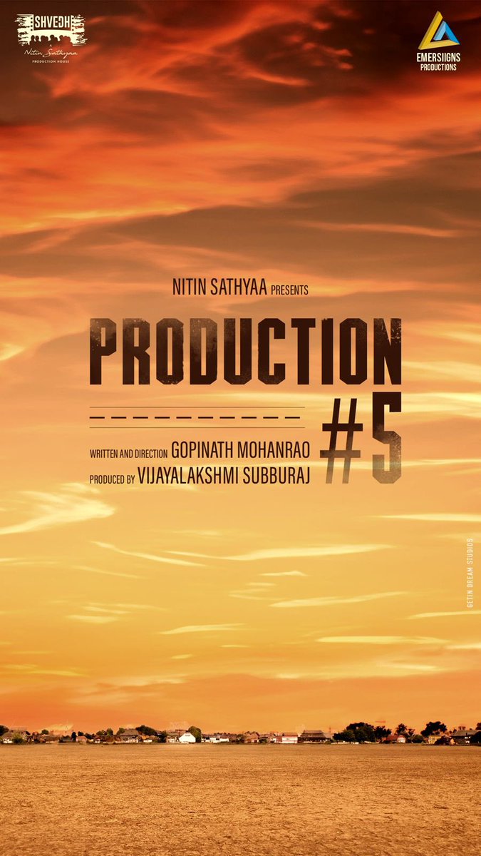 TBSTwizzle's tweet photo. From the Makers of #Jarugandi & #Lockup!
#Production5
Directed by #GopinathMohanrao
Produced by #VijayalakshmiSubburaj
#Nitinsathyaa Presents
More updates soon @shvedhgroup
@Nitinsathyaa @teamaimpr https://t.co/6ymqtStDTP