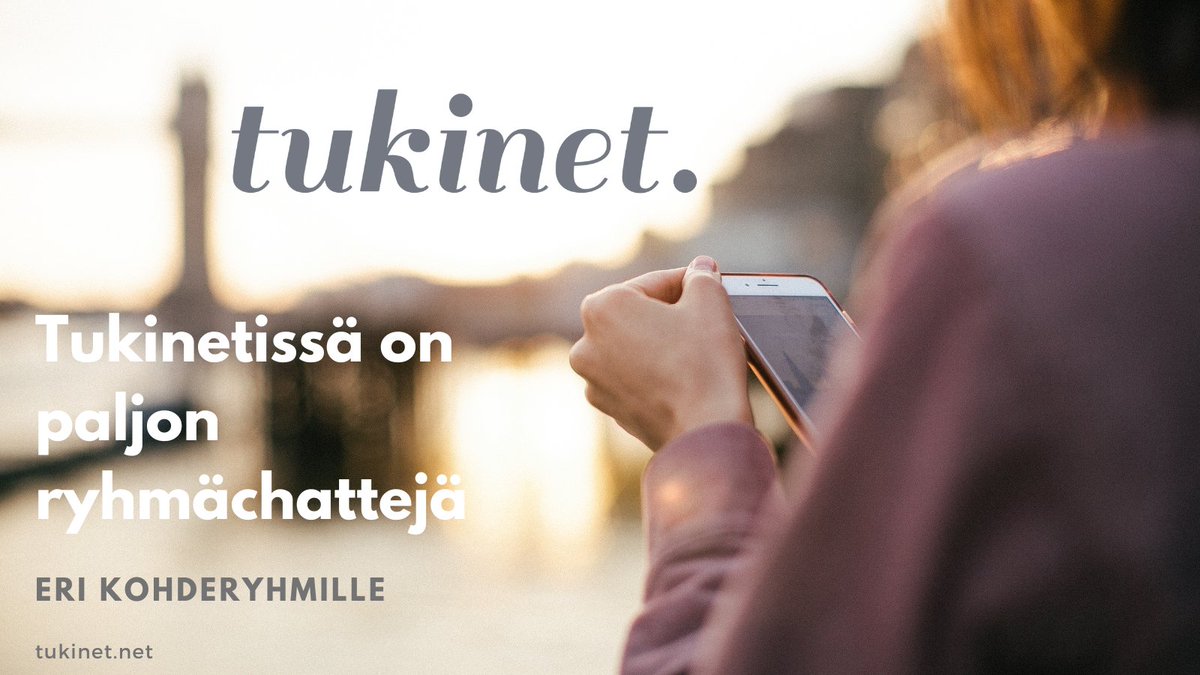 Ti 9.1. #Tukinet'issä on ryhmächattejä klo

10-11.30 <a href="/emyespoo2/">Espoon mielenterveysyhdistys EMY ry</a> järjestämä  EMY-chat

17-18.30 <a href="/kaksisuuntaiset/">Kaksisuuntaiset ry</a> järjestämä Aallonmurtajien #vertaischat

19-21 <a href="/Sinuiksi/">Sinuiksi</a> järjestämä #Sinuiksi-chat transmaskuliineille

Tervetuloa mukaan! tukinet.net