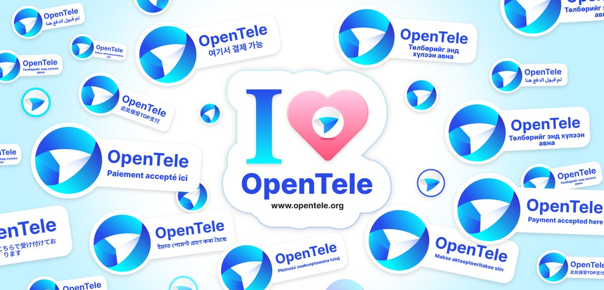 OpenTele_'s tweet photo. Got into OpenTele's global payment system yet? 🌐💸 Have you grabbed some #TOP tokens today? #OpenTele #Crypto https://t.co/kFmzmze2mz