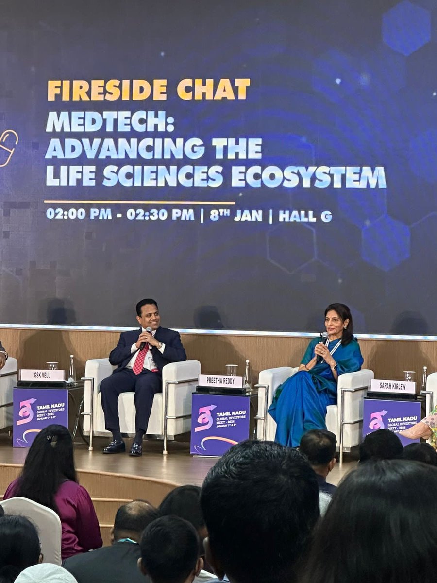 Absolutely worth the time spent at #TNGIM2024 fireside chat! The vast potential of healthcare in shaping our nation's future is undeniable. Our duty is to foster a robust and adaptable ecosystem for the benefit of everyone. #HealthcareSector #ShapingOurFuture