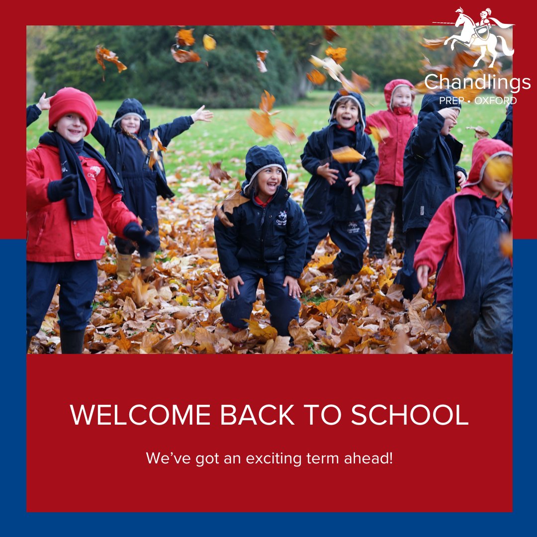 A warm welcome back to school to all our children and staff at Chandlings Prep. We have an exciting term ahead for everyone and can't wait to get started. #2024 #newterm #chandlingsprep #prepschools