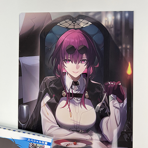 PASH!です。明日1月10日発売2月号付録B5サイズクリアファイル『崩壊