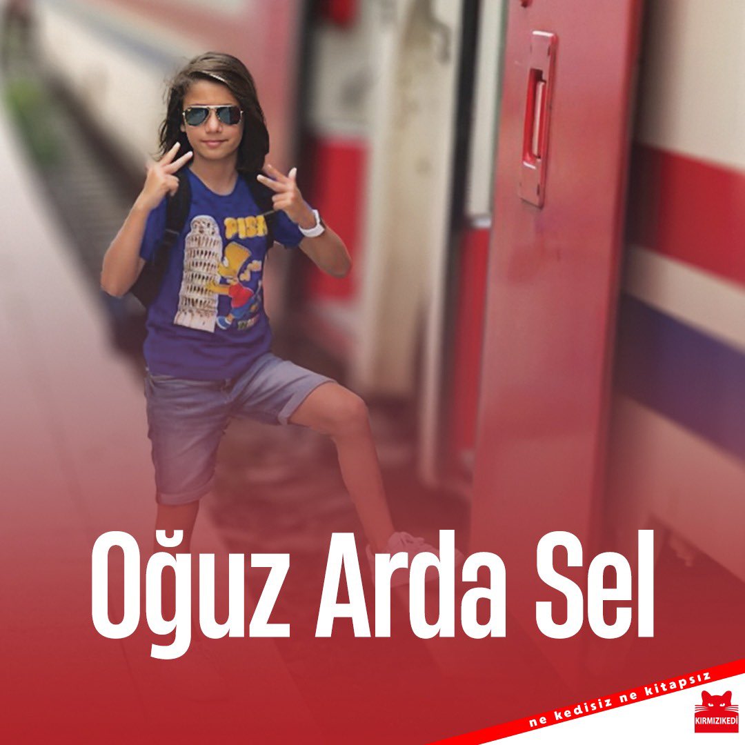 krmzkedikitap's tweet photo. 15. yaşın kutlu olsun Oğuz Arda… 

#OğuzArdaSel 
#kırmızıkedi #nekedisiznekitapsız https://t.co/OC8F5IlWhp
