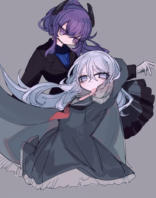 ニーゴで見習い魔女と使い魔パロ #prsk_fa 