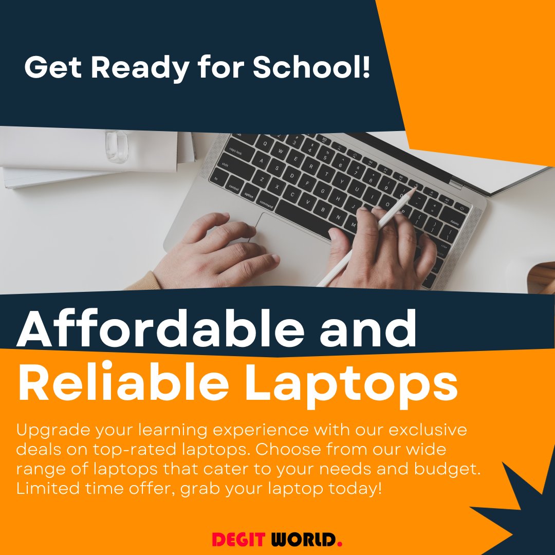 degit_world's tweet photo. Learn, grow, & save! ๐ฑ๐ป Get a 30% discount on our back-to-school laptops, exclusively available at our store. ๐๐
#degitworldelectronics #prado #TBJoshua #KCSE #pinkladiesshow #rutowasright #Subaru #Faithodhiambo #Middlesbrough #kneck #ManchesterUnited https://t.co/eQXTB9IQSP