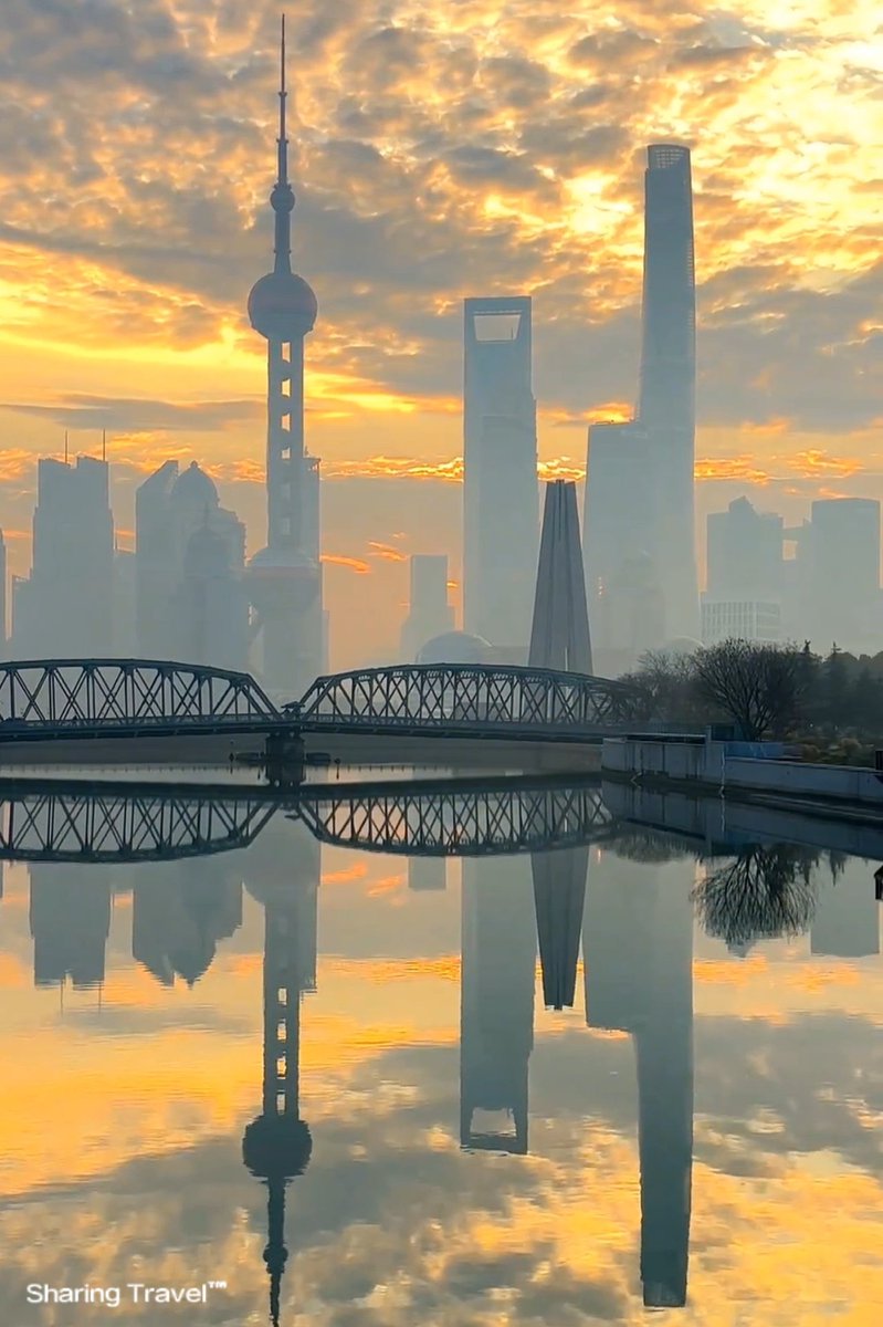 Morning in Shanghai.