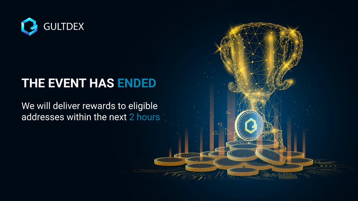 🎉 The 24-hour event has ended.

🥳 We will deliver rewards to eligible addresses within the next 2 hours. Thank you to the community for supporting us during this time.

👉 Please continue to follow so you don't miss the next events.