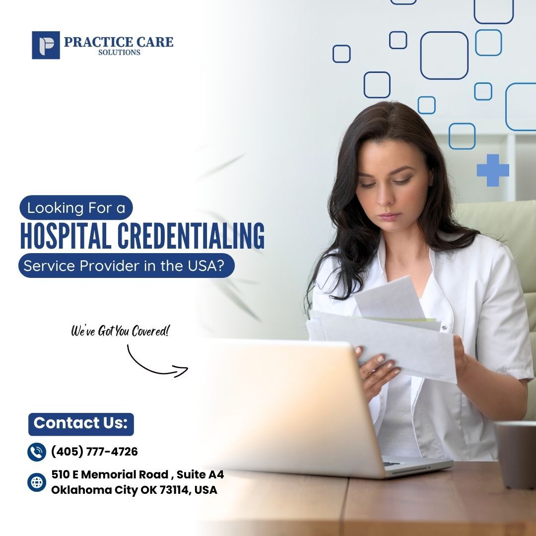 Streamline your hospital credentialing process with Practice Care Solutions!

Trust us to handle the administrative burden, so you can focus on delivering quality healthcare!

#SimplifyCredentialing #hospitalbilling #PracticeCare #USA