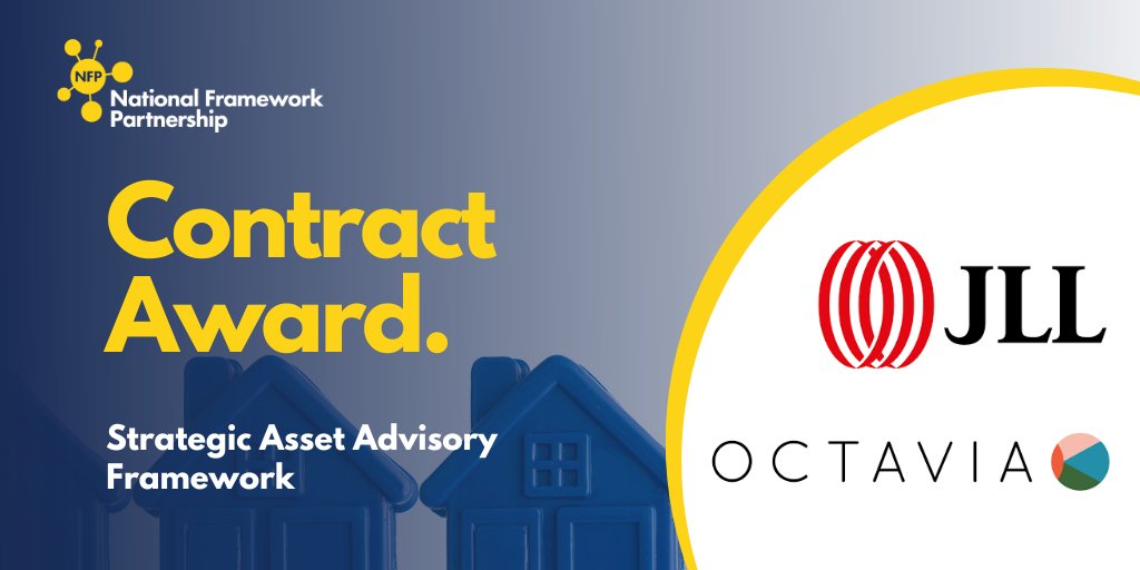 National Framework Partnership are delighted to announce the Contract Award between @weareoctavia & @JLL through our Strategic Asset Advisory Real Estate Framework.

🤝 Our frameworks are accessible by all UK registered Contracting Authorities & Public Bodies.

#NFP #Procurement