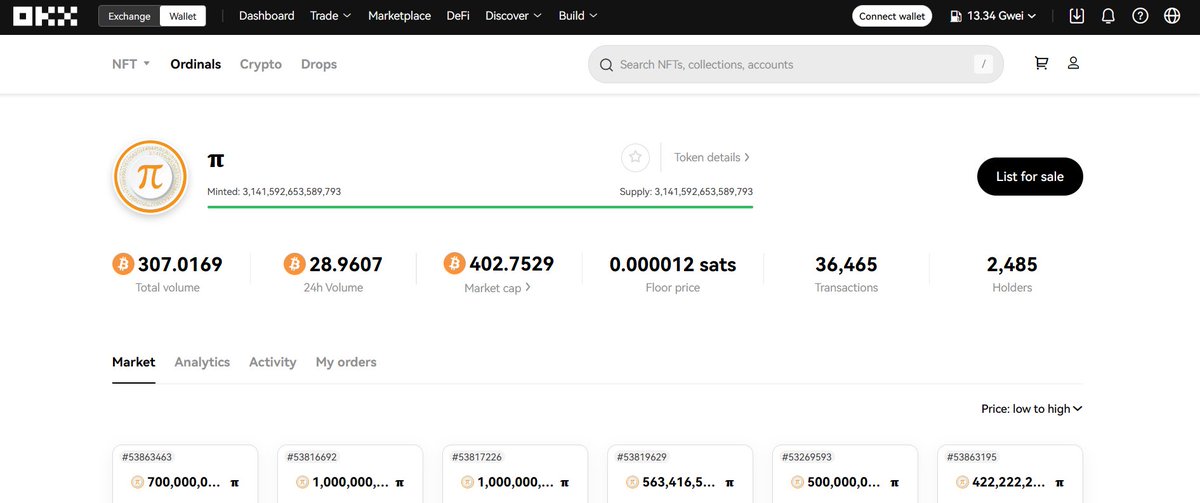 Against All Odds.🥹🥹🥹
As an important member of the #Bitcoin ecosystem, we hope to make greater efforts, especial in #BRC20 .
Congratulations to us on our achievement --- beautiful logo in #OKXWallet  as below👇👇👇