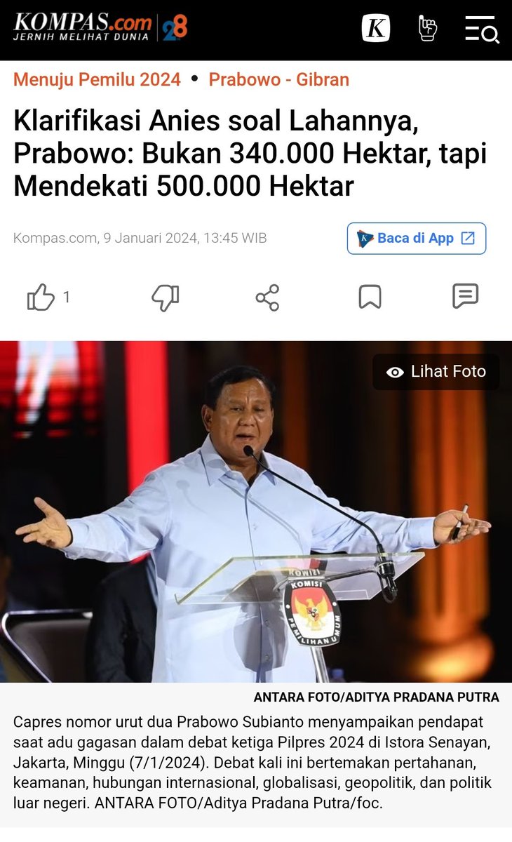 ARSIPAJA's tweet photo. Dilaporin fitnah 340 ribu hektar ternyata orangnya ngaku punya hampir 500 ribu hektar, malah lebih GEDE 😭😭😭 https://t.co/bf0hfN5h1Y