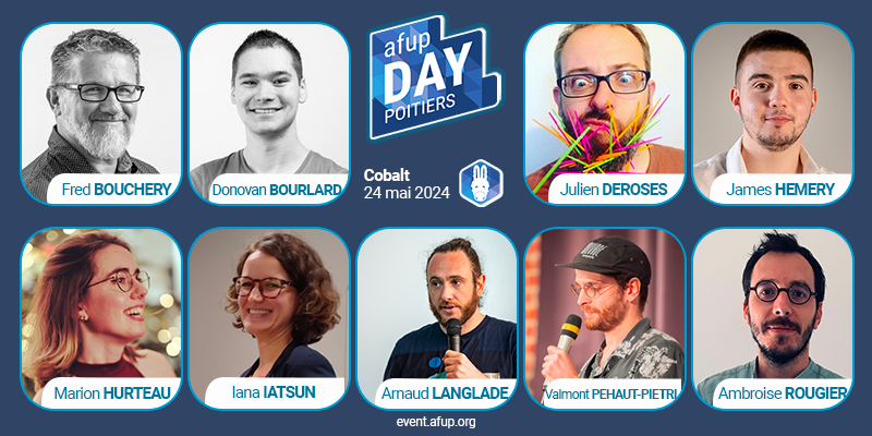 AFUP_Poitiers's tweet photo. Que du beau monde pour notre AFUP Day ! (et pour ceux de @AFUP_lyon @afup_hdf  et @AFUP_Lorraine  aussi hein) 💗

En savoir plus : https://t.co/tQfWbwUQk4 https://t.co/eWOB1rr5zA