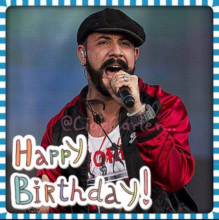 OfficialDaledoe's tweet photo. Happy 46th. Birthday to singer/songwriter/dancer/actor, #AlexanderJamesMcLean ( @aj_mclean ) of the @backstreetboys ! 🥳🎉🎊🎈🎂🎁🎼🎶🎵🎤 #IllNeverBreakYourHeart #QuitPlayingGamesWithMyHeart #EverybodyBackstreetsBack #IWantItThatWay #LargerThanLife #Drowning & more. https://t.co/4wIvth7vf0