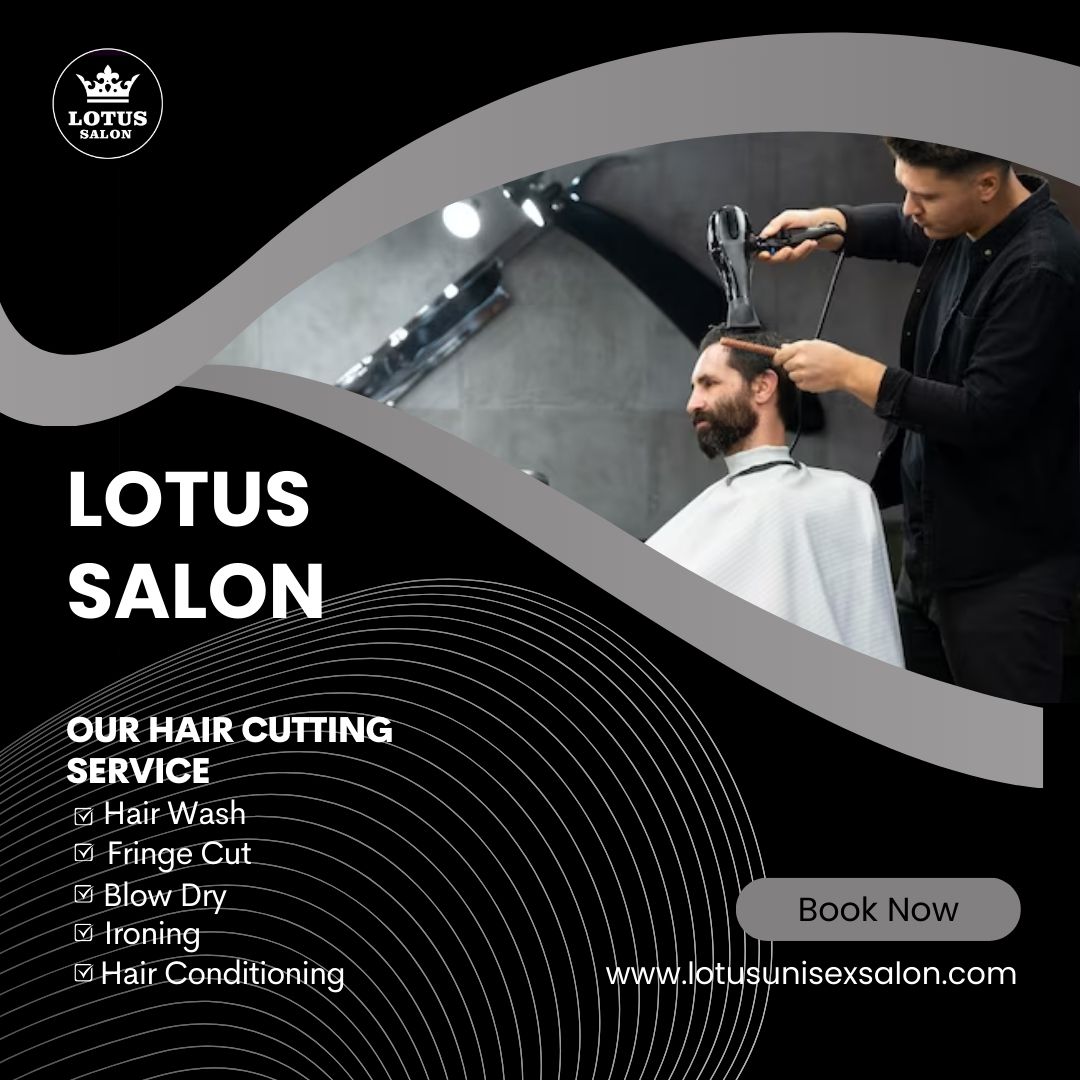 Elevate your look with Lotus Salon's expert haircuts – where every strand tells a story of beauty and style

#LotusElegance #HairStory #lotussalonmoradabad #Lotus #lotussalonfranchise #lotussalon