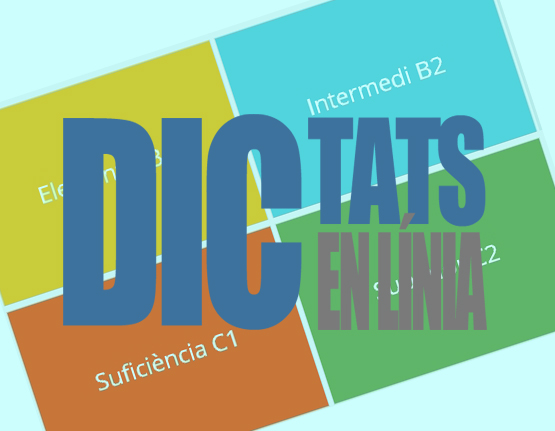 💻 Treballa l’ortografia amb aquesta col·lecció de dictats en línia autocorrectius dels nivells elemental, intermedi, de suficiència i superior.

Només has de parar l’orella i començar a escriure!

👇

llengua.gencat.cat/dictats
