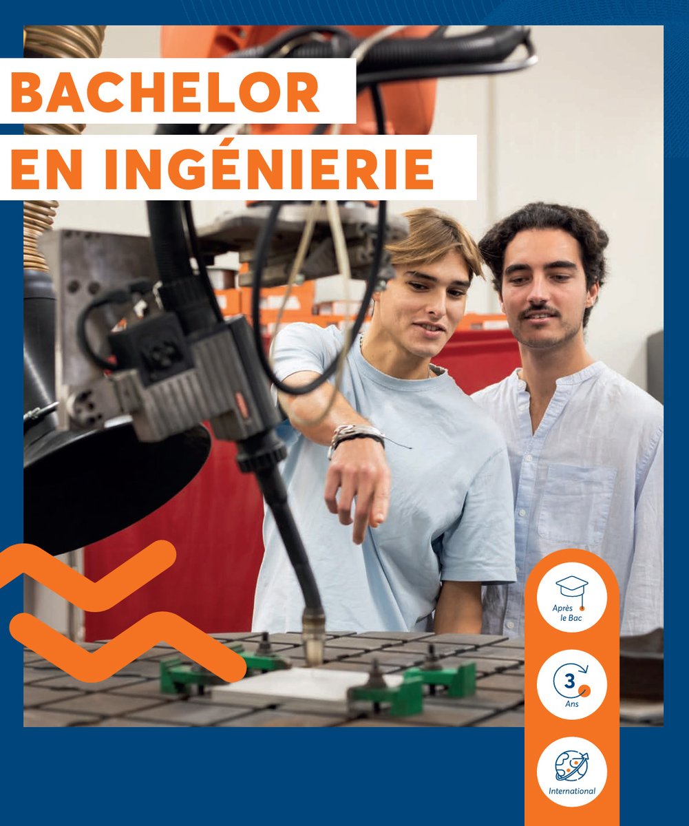 𝐋𝐞 𝐁𝐚𝐜𝐡𝐞𝐥𝐨𝐫 𝐞𝐧 𝐈𝐧𝐠𝐞́𝐧𝐢𝐞𝐫𝐢𝐞 𝐝𝐞 𝐥'𝐄𝐒𝐓𝐈𝐀 : 𝐈𝐧𝐧𝐨𝐯𝐚𝐭𝐢𝐨𝐧. 𝐏𝐫𝐚𝐭𝐢𝐪𝐮𝐞. 𝐈𝐧𝐭𝐞𝐫𝐧𝐚𝐭𝐢𝐨𝐧𝐚𝐥. Trois piliers essentiels qui définissent notre programme en trois ans, pour obtenir un grade licence.
En savoir plus: estia.fr/les-actualites…