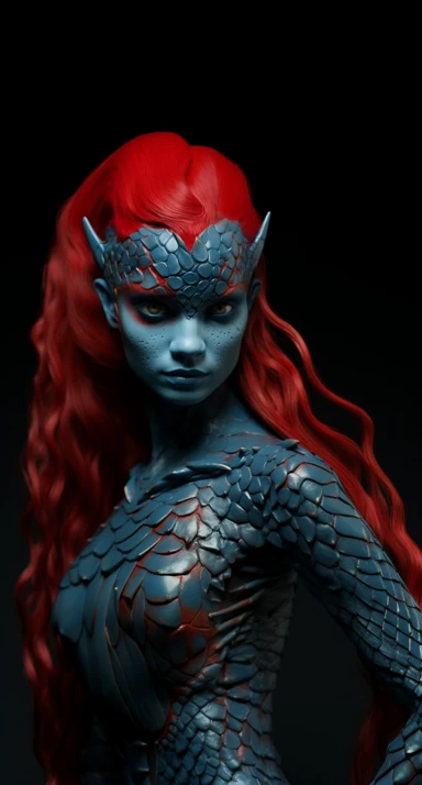 primaprompt's tweet photo. Behold the enchanting lady Hellbender in this captivating artwork! Marvel at the sculpted forms, sky-blue and red colors, and realistic fantasy style. #Promptshare #art #AIart #ladyhellbender
Visit https://t.co/FJMZDOHIl8 for more! https://t.co/otBReMCgn9