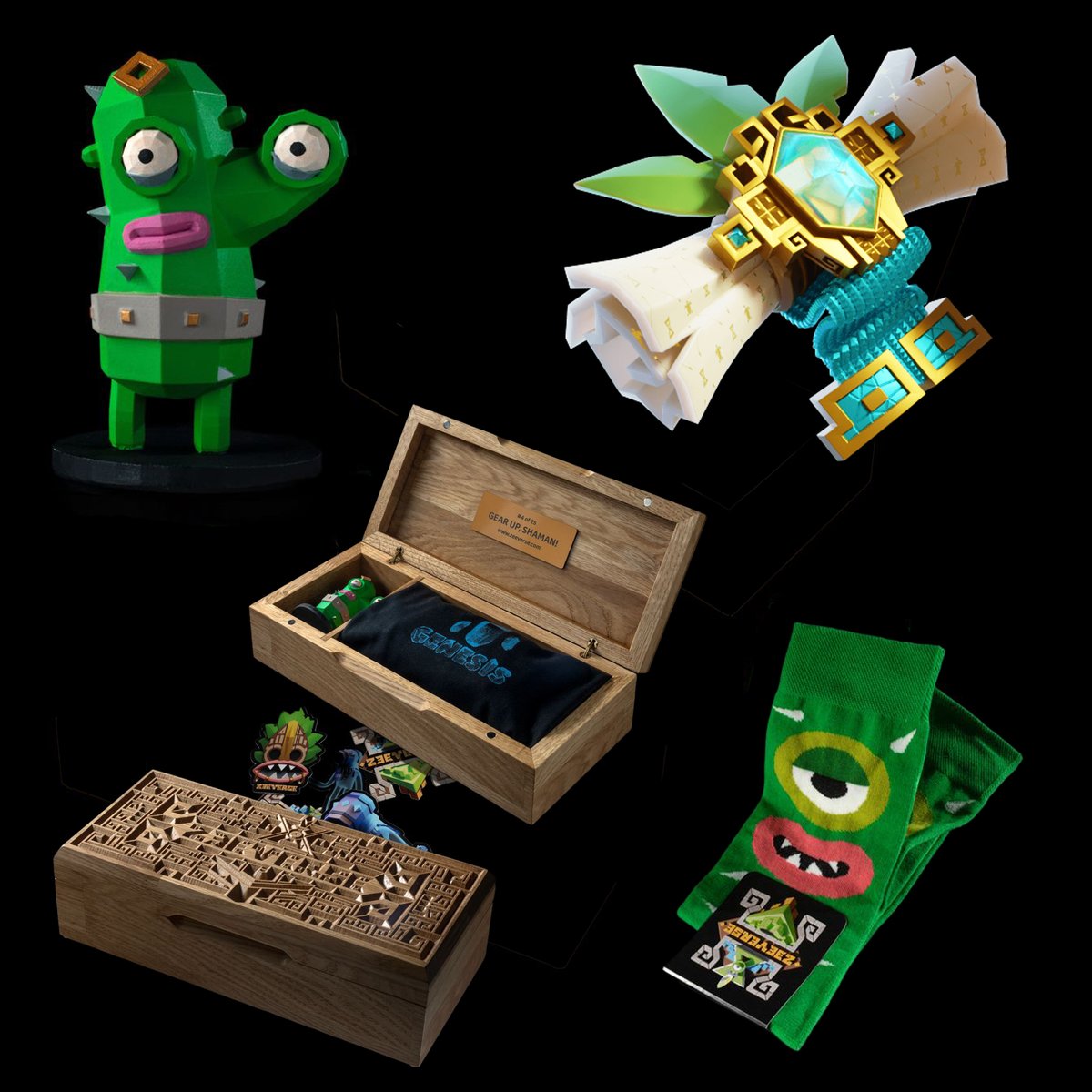 Zeeverse Land Reveal GIVEAWAY! 🎁

🏆 Win 1x Rare Land and a Collectible Gift Box (1 of 25)

❤️, RT, tag 2 people who should try Zeeverse

And join us for the Land reveal on JAN 10! 🗓️