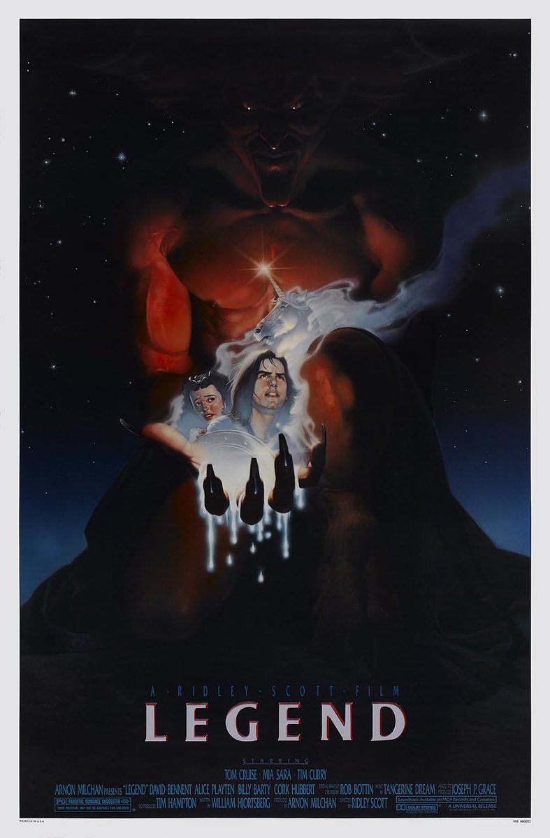 FilmMomatic's tweet photo. #NowWatching LEGEND @Sir_RidleyScott @TomCruise #MiaSara #TimCurry #DavidBennent #AlicePlayten #BillyBarty #CorkHubbert #PeterOFarrell #KiranShah #AnnabelleLanyon #RobertPicardo #TinaMartin #IanLongmur #MichaelCrane #LizGilbert #EddiePowell #MikeEdmonds https://t.co/frDUcfT4nA
