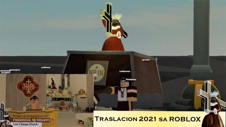 femcelgender's tweet photo. since it's feast of the black nazarene today, i am once again thinking about the roblox traslacion https://t.co/jyQjltzMsU